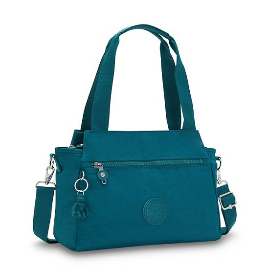 Kipling Elysia Schoudertassen Turquoise | België 1806SG